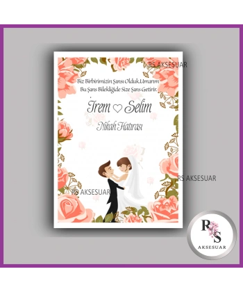 Şans Bileklik İsim Kartı -BK056