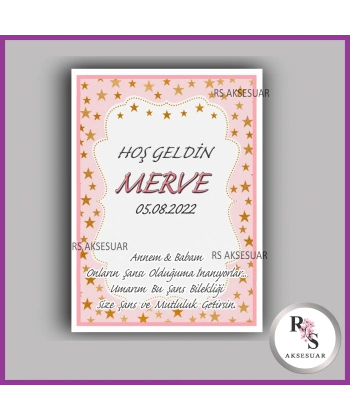 Şans Bileklik İsim Kartı -BK063