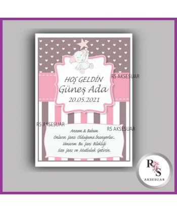 Şans Bileklik İsim Kartı -BK070