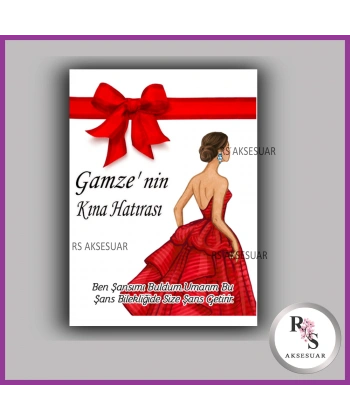 Şans Bileklik İsim Kartı -BK072