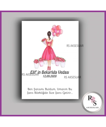 Şans Bileklik İsim Kartı -BK078