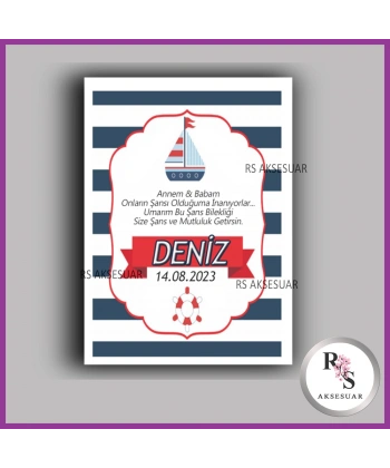 Şans Bileklik İsim Kartı -BK081