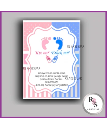 Şans Bileklik İsim Kartı -BK082