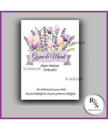 Şans Bileklik İsim Kartı -BK090