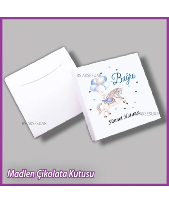 Tekli Madlen Bebek Çikolata Kutusu - K007
