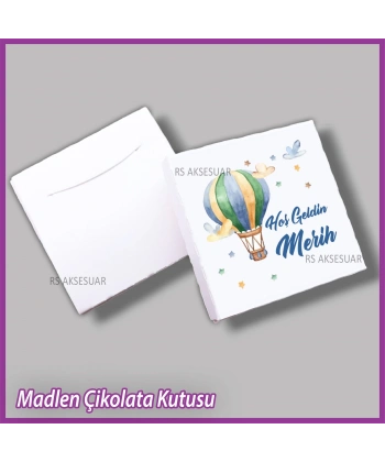 Tekli Madlen Bebek Çikolata Kutusu - K021