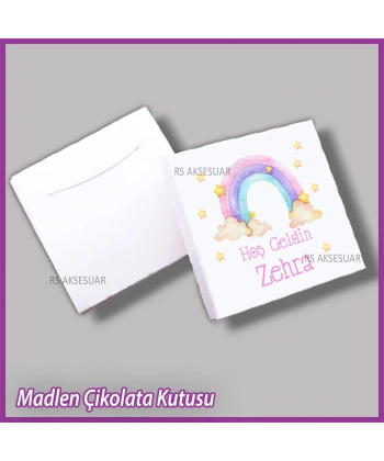 Tekli Madlen Bebek Çikolata Kutusu - K023