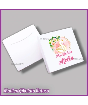 Tekli Madlen Bebek Çikolata Kutusu - K026