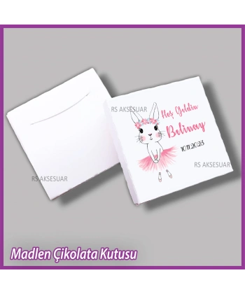 Tekli Madlen Bebek Çikolata Kutusu - K027