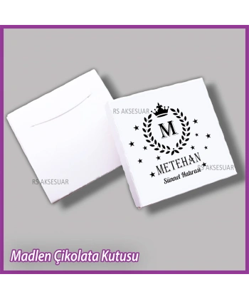 Tekli Madlen Sünnet Çikolata Kutusu - K002