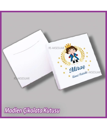 Tekli Madlen Sünnet Çikolata Kutusu - K003