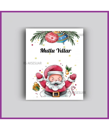 Yılbaşı Kartları - Yeni Yıl Hediye Bileklik Kartı