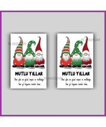 Yılbaşı Kartları - Yeni Yıl Hediye Kartı