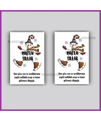 Yılbaşı Kartları - Yeni Yıl Hediye Kartı