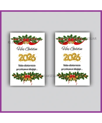 Yılbaşı Kartları - Yeni Yıl Hediye Kartı