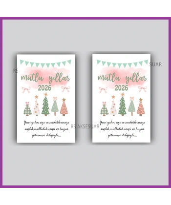 Yılbaşı Kartları - Yeni Yıl Hediye Kartı