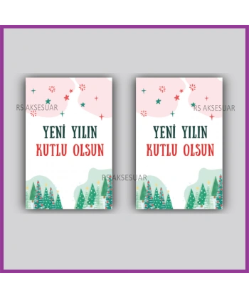 Yılbaşı Kartları - Yeni Yıl Hediye Kartı
