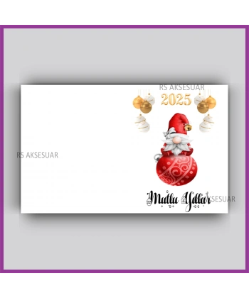 Yılbaşı Kartları - Yeni Yıl Hediye Anahtarlık Kartı