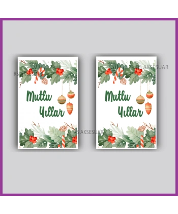 Yılbaşı Kartları - Yeni Yıl Hediye Kartı