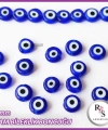 48 adet 8 mm Cam Nazarboncuk -Bileklik boncuğu -Lacivert