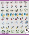 48 Adet Hazır Sticker -Thank You -ÖK141