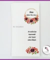 Hediyelik Kartı - Düğün, Nişan, Kına Anahtarlık Kartı - rs180