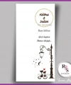Hediyelik Kartı - Düğün, Nişan, Kına Anahtarlık Kartı - rs366