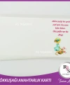 Hediyelik Kartı - Bebek, Doğum Günü Fon Kartı - rs100