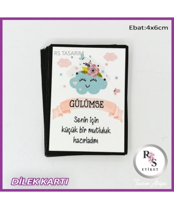 50 adet Paketleme Kartları