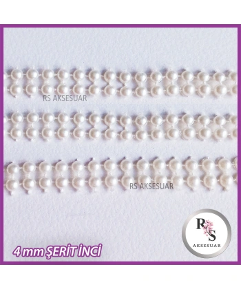 1mt İnci Şerit Plastik