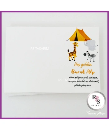 Gökkuşağı Makrome Anahtarlık İsim Kartı -rs186