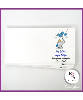 Gökkuşağı Makrome Anahtarlık İsim Kartı -rs206