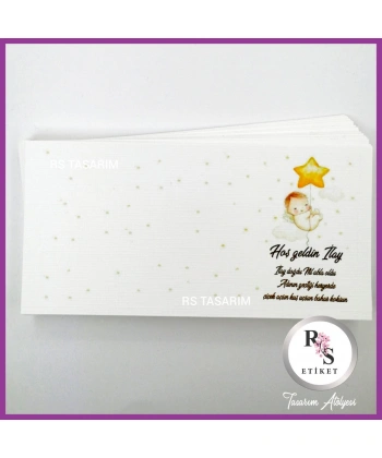 Gökkuşağı Makrome Anahtarlık İsim Kartı -rs207