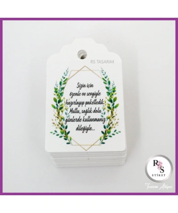 Kişiye Özel Kesim Dilek Kartı -ÖK143