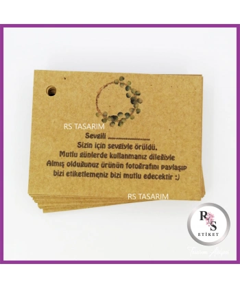 Kişiye Özel Kesim Kartı