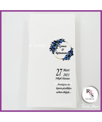 Makrome Anahtarlık İsim Kartı -rs127