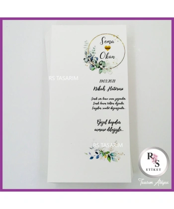 Makrome Anahtarlık İsim Kartı -rs129