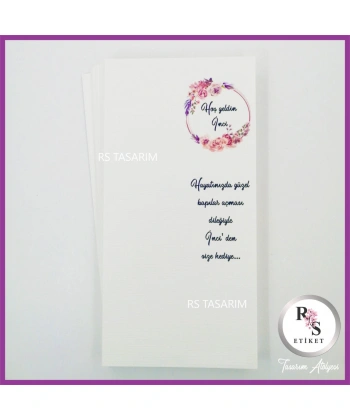 Makrome Anahtarlık İsim Kartı -rs132