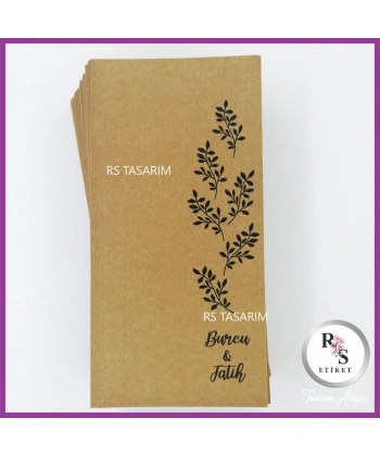 Makrome Anahtarlık İsim Kartı -rs133