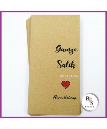 Makrome Anahtarlık İsim Kartı -rs138