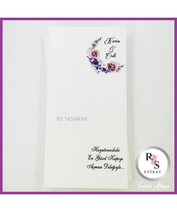 Makrome Anahtarlık İsim Kartı -rs148