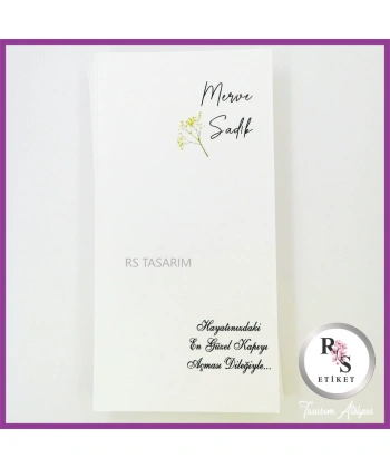 Makrome Anahtarlık İsim Kartı -rs149