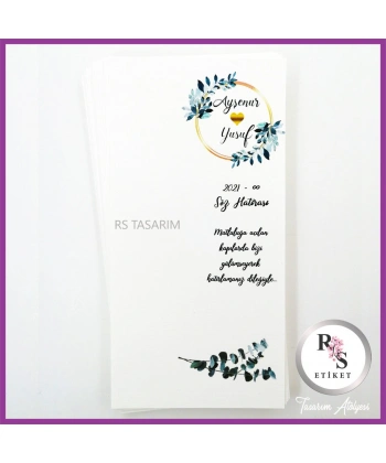 Makrome Anahtarlık İsim Kartı -rs152