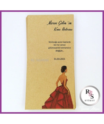 Makrome Anahtarlık İsim Kartı -rs154