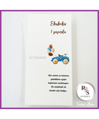 Makrome Anahtarlık İsim Kartı -rs169