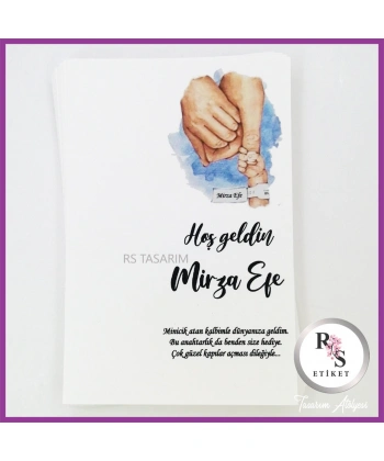 Makrome Anahtarlık İsim Kartı -rs171