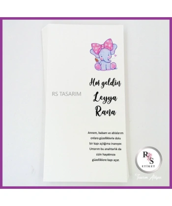 Makrome Anahtarlık İsim Kartı -rs172