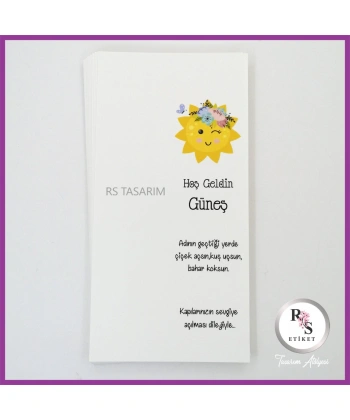 Makrome Anahtarlık İsim Kartı -rs176