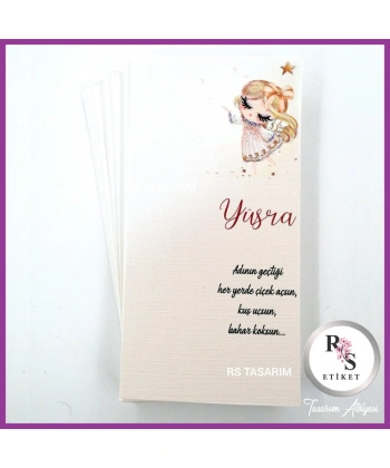 Makrome Anahtarlık İsim Kartı -rs197