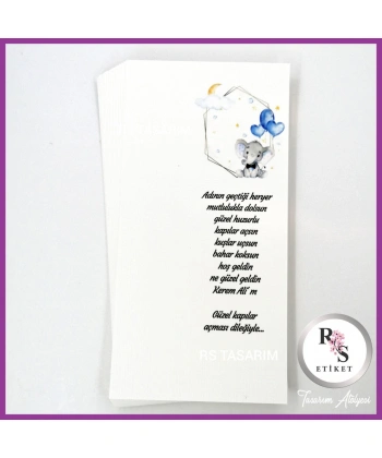 Makrome Anahtarlık İsim Kartı -rs200